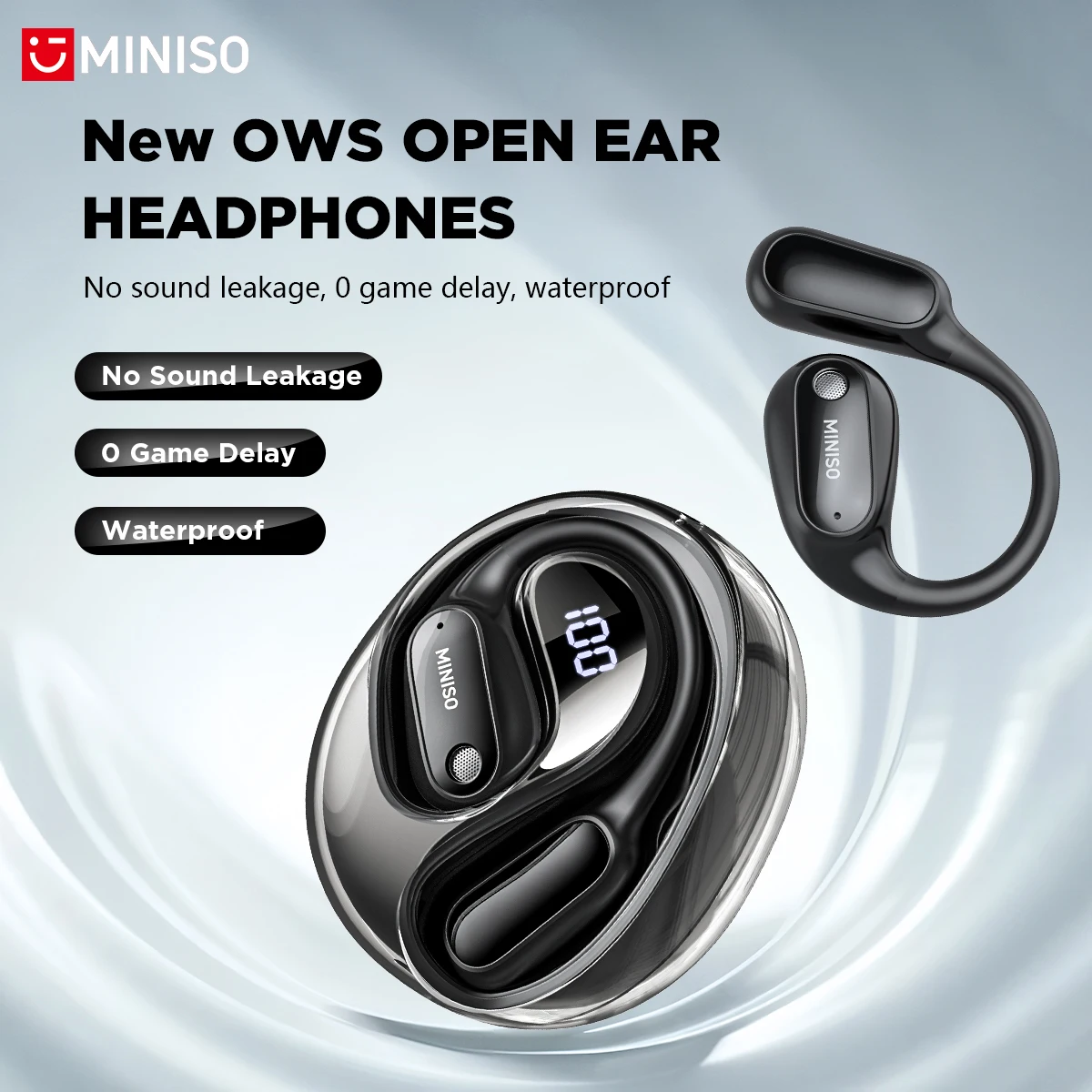 Bluetooth Headset On Ear - MINISO MS190: Fones de ouvido com
