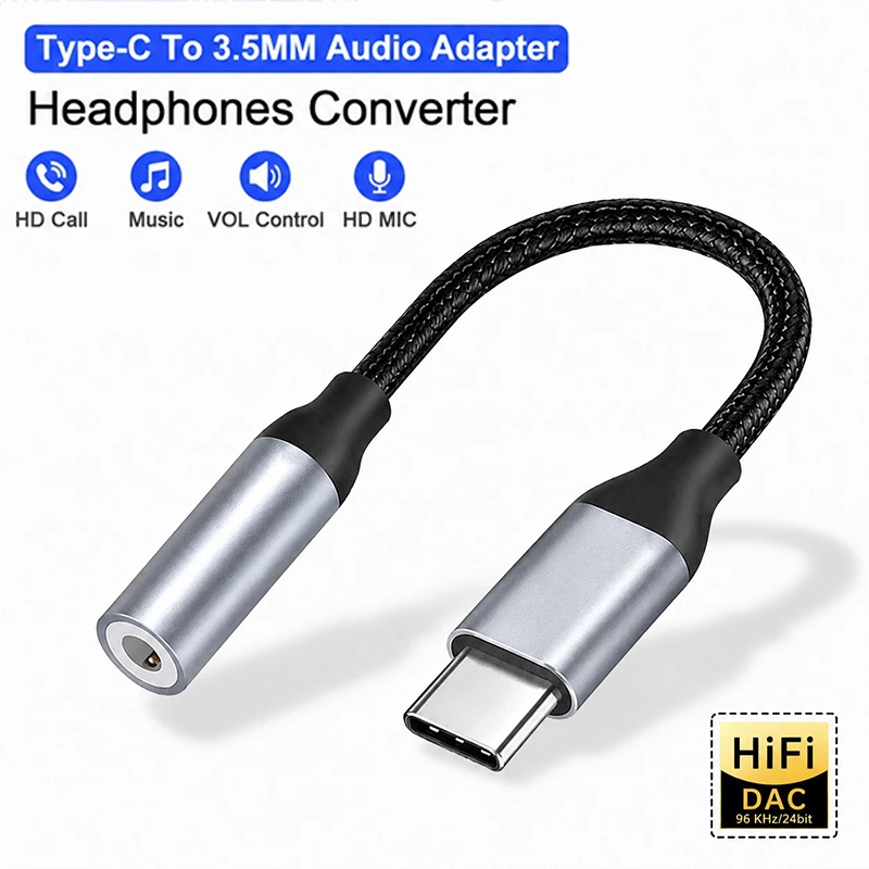 Audiophile Headphone Wired - Adaptador de entrada para fones de