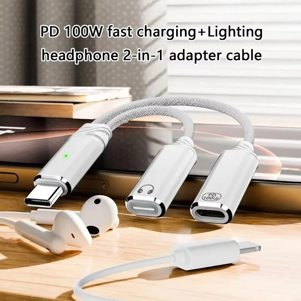 Adaptador Divisor USB C 2 em 1 - Earphone Splitter Jack avaliação e preço