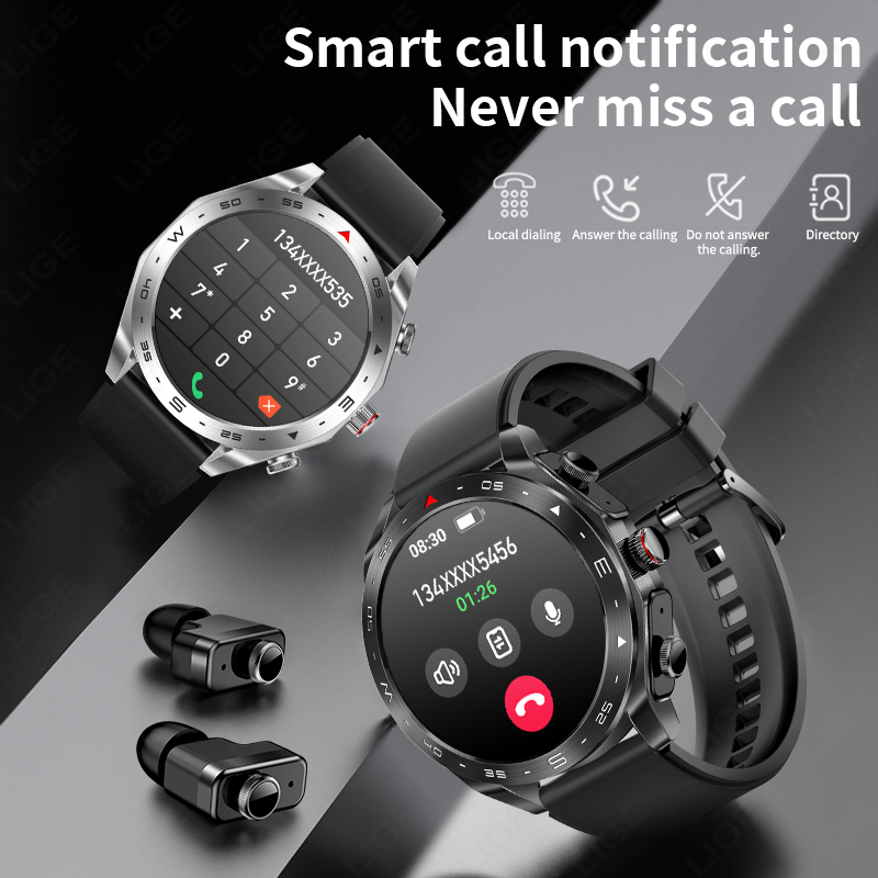 Relógio Inteligente LIGE TWS 2 - Wireless Earbuds Tws avaliação e preço